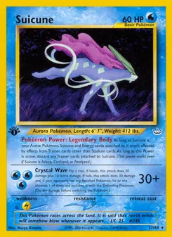 Suicune (Neo Revelation 27)