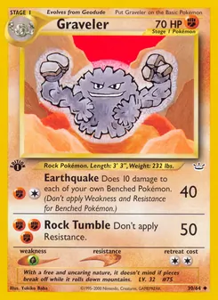 Graveler (Neo Revelation 30)