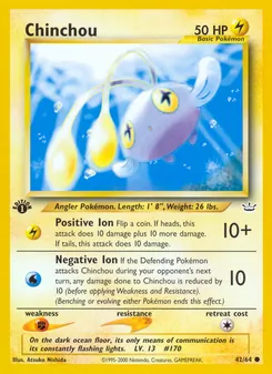 Chinchou (Neo Revelation 42)