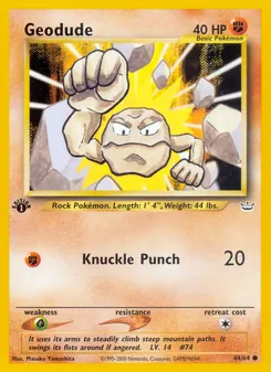 Geodude (Neo Revelation 44)