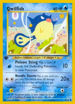Qwilfish (Neo Revelation 49)