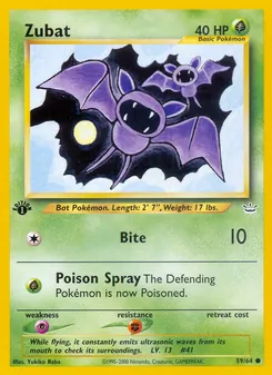 Zubat (Neo Revelation 59)
