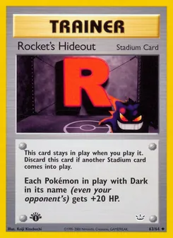 Rocket's Hideout (Neo Revelation 63)