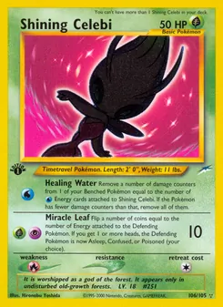 Shining Celebi (Neo Destiny 106)