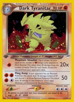 Dark Tyranitar (Neo Destiny 11)