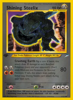 Shining Steelix (Neo Destiny 112)