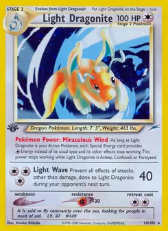 Light Dragonite (Neo Destiny 14)