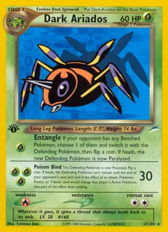 Dark Ariados (Neo Destiny 17)