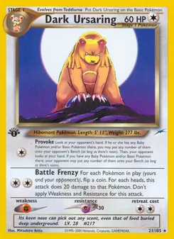 Dark Ursaring (Neo Destiny 21)