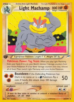 Light Machamp (Neo Destiny 25)