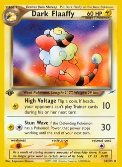 Dark Flaaffy (Neo Destiny 34)