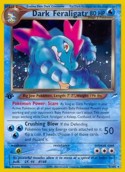 Dark Feraligatr (Neo Destiny 5)