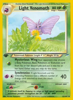 Light Venomoth (Neo Destiny 53)