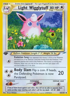 Light Wigglytuff (Neo Destiny 54)