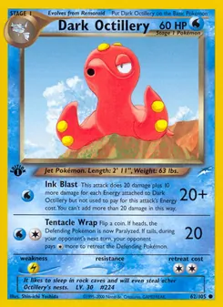 Dark Octillery (Neo Destiny 62)