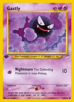 Gastly (Neo Destiny 65)