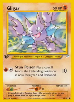 Gligar (Neo Destiny 67)