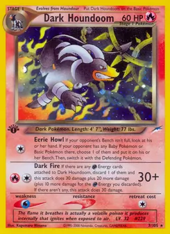 Dark Houndoom (Neo Destiny 7)