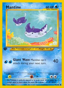 Mantine (Neo Destiny 74)
