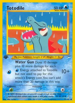 Totodile (Neo Destiny 85)