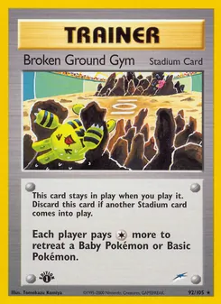 Broken Ground Gym (Neo Destiny 92)
