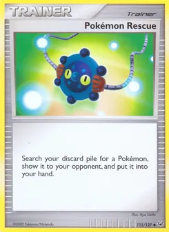 Pokémon Rescue (Platinum 115)