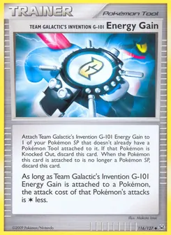 Team Galactic's Invention G-101 Energy Gain (Platinum 116)