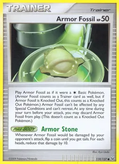 Armor Fossil (Platinum 119)