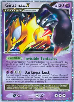 Giratina LV.X (Platinum 124)