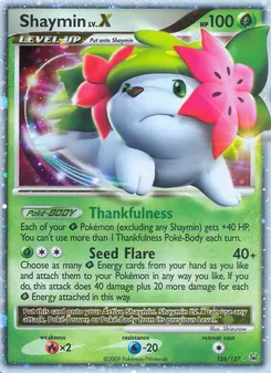 Shaymin LV.X (Platinum 126)