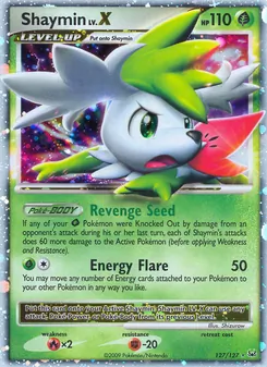 Shaymin LV.X (Platinum 127)