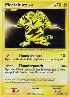 Electabuzz (Platinum 128)