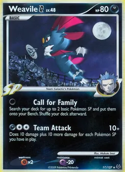Weavile G (Platinum 17)