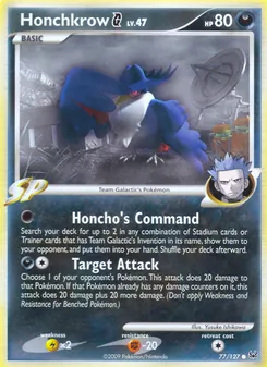 Honchkrow G (Platinum 77)