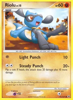 Riolu (Platinum 91)