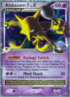 Alakazam E4 LV.X (Rising Rivals 103)