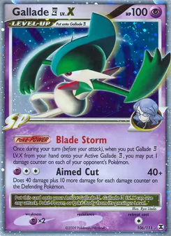 Gallade E4 LV.X (Rising Rivals 106)