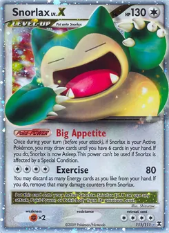 Snorlax LV.X (Rising Rivals 111)