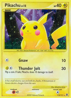 Pikachu (Rising Rivals 112)