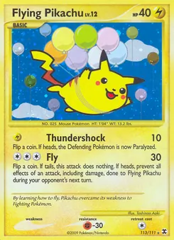 Flying Pikachu (Rising Rivals 113)