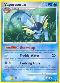 Vaporeon (Rising Rivals 34)