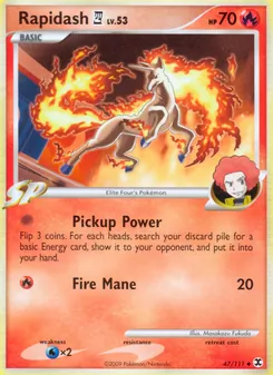 Rapidash E4 (Rising Rivals 47)