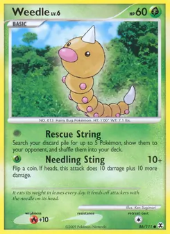 Weedle (Rising Rivals 86)