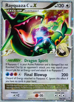 Rayquaza C LV.X (Supreme Victors 146)
