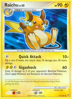 Raichu (Supreme Victors 77)