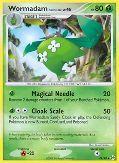 Wormadam Plant Cloak (Arceus 49)