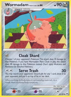 Wormadam Trash Cloak (Arceus 51)
