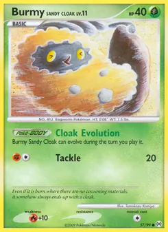Burmy Sandy Cloak (Arceus 57)