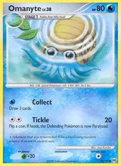Omanyte (Arceus 70)