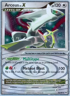 Arceus LV.X (Arceus 95)